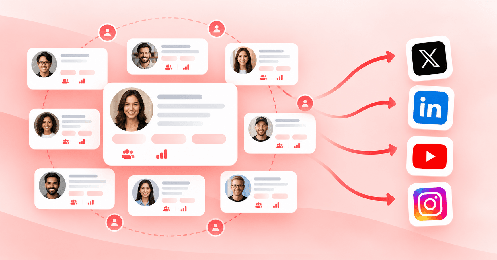 Influencer network
